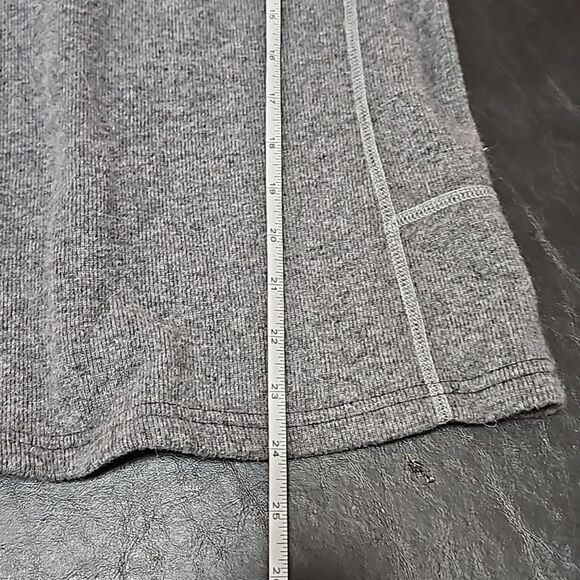 Prana Women's Lucia grey mock neck wool blend sweater pullover size S casual - Picture 8 of 10